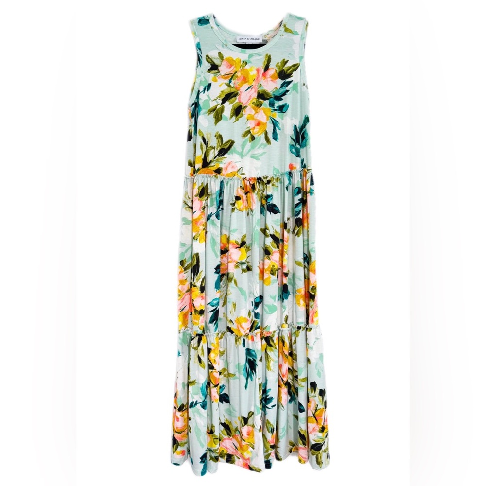 Floral Print Maxi Dress
